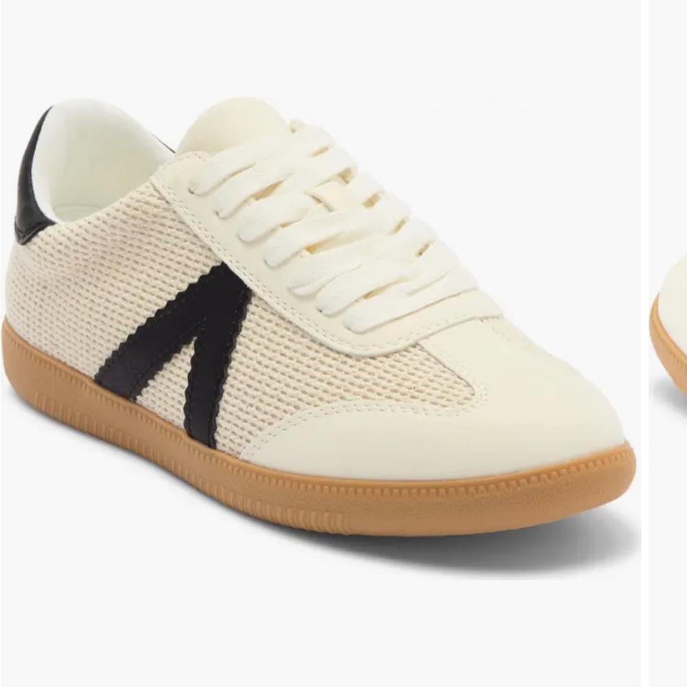 MIA Cream and Black Sneakers